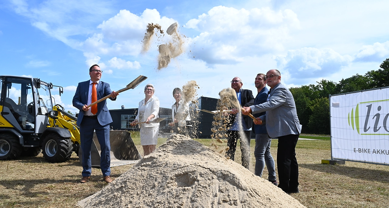 Liofit Spatenstich in Kamenz